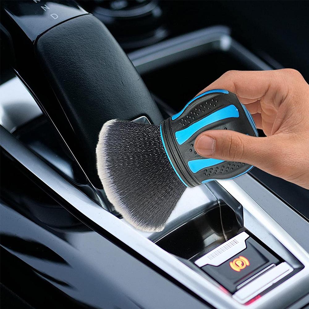 1PC Auto Detaillierung Pinsel Automobil Innen Weichen Borsten Pinsel Air Vent Staub Reiniger Detaillierung Abstauben Werkzeug Auto Reinigung