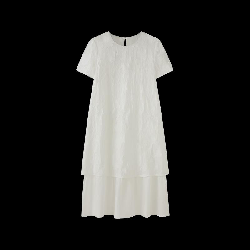 Mohan Yimei French Style Elegant Lace A-line Dress