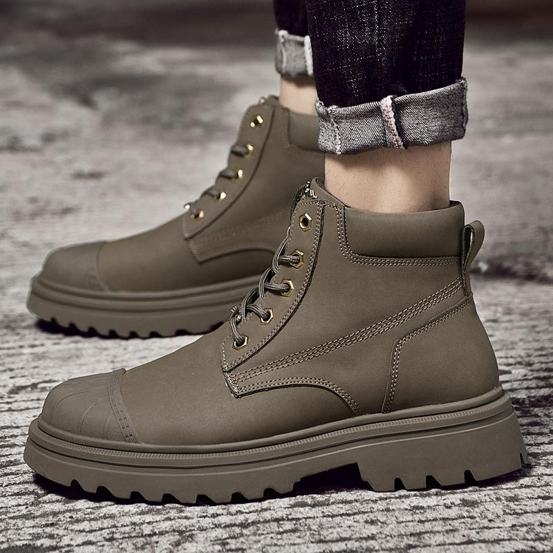 Мужские хлопковые ботинки класса люкс — фото 5