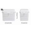 Sealed Lid Pickle Fermentation Container Plastic Pickled Vegetable Jar  Kimchi Making
