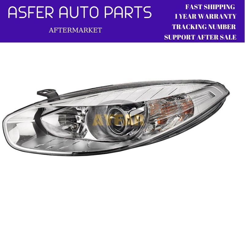 Motorized Headlight Left Right Set of 2 For Renault Fluence 2009-2012 OEM 260608656R 260105345R 260603523R