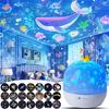 Star Galaxy Projector 21 in 1 Starry Sky Projector with 360° Rotating Timer Atmosphere Lamp for Kids Birthday Xmas Gifts Decor