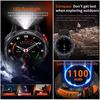 2026 New 1100mAh Battery Smart Watch GPS Path 5ATM Waterproof Sports Run Tracker Outdoors Compass Military Smartwatch