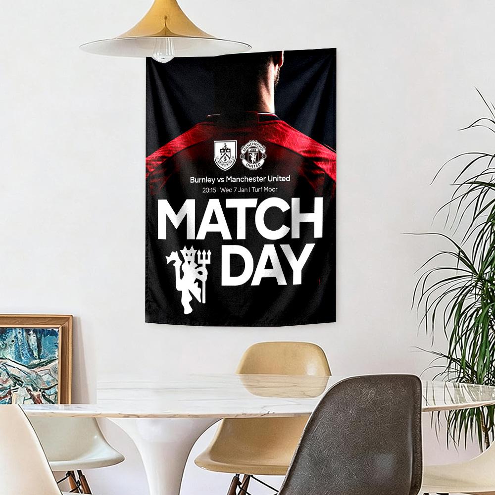 Manchester Wall Decor Tapestry Art For Pet Memorial Birthdaywedding Party Backdrop Family Gift
