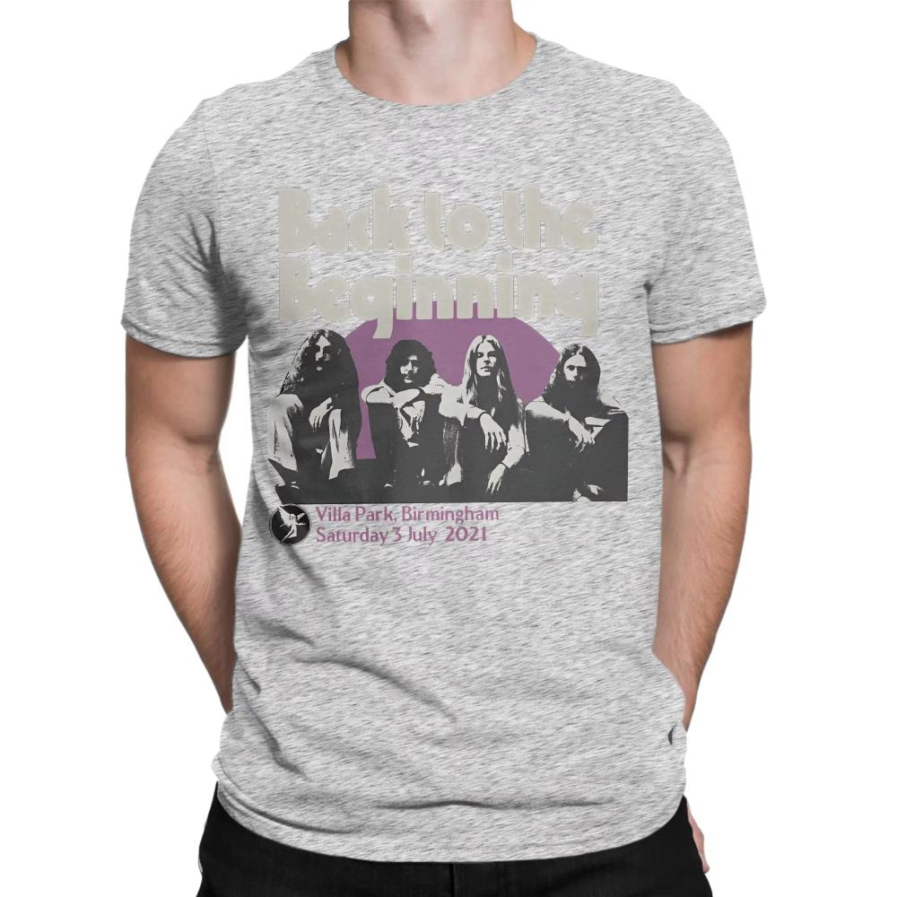 Humor Returns To The Original Summer Tshirts Mens Roundneck Cotton Womens Tshirts Black Sabbath Shortsleeved Tshirts