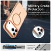For iPhone 17 Pro Max Case Candy Color PC + TPU + PET Phone Cover Compatible with MagSafe