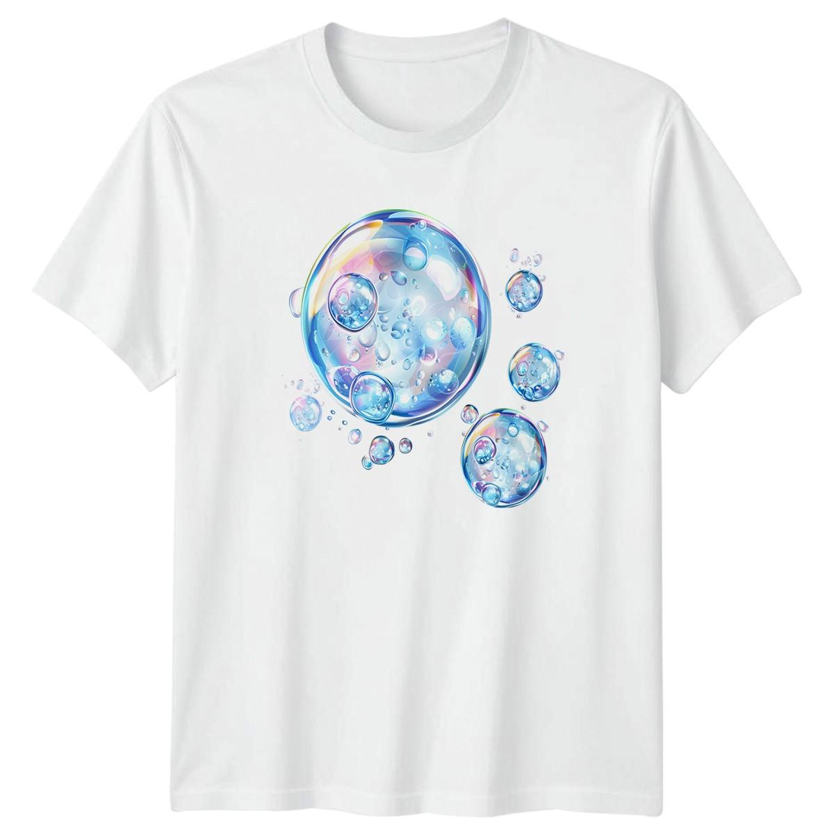 Bubbles T-Shirt Aquatic Ocean Nature 2026 Gift For Him And Her M