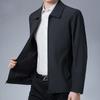 Business Men's Spring and Autumn Lapel Jacket Men's Loose Casual Jacket