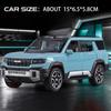 1:32 Scale BYD Leopard 8 ES8 Miniature Model Toys Car Diecast Alloy Doors Opened Music Light Vehicle Collecting Enthusiasts