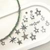 Fashion Forward Star Bead Adornment Unique Star Spacer Bead Crafting Accessories for Stylish Accessory Enthusiasts