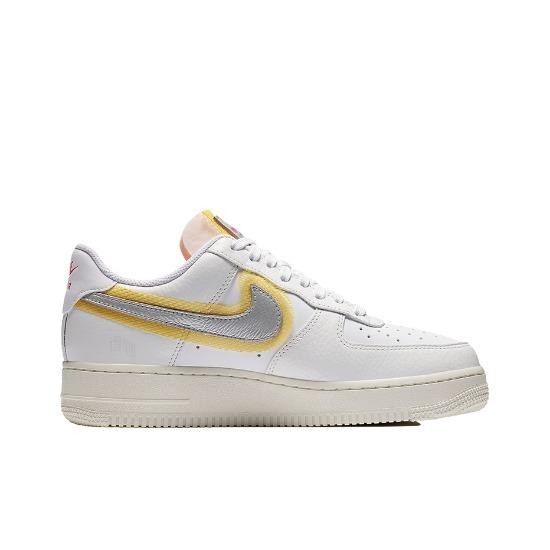 Nike Wmns Air Force 1 07 LX White Metallic Silver Gold CZ8104-100