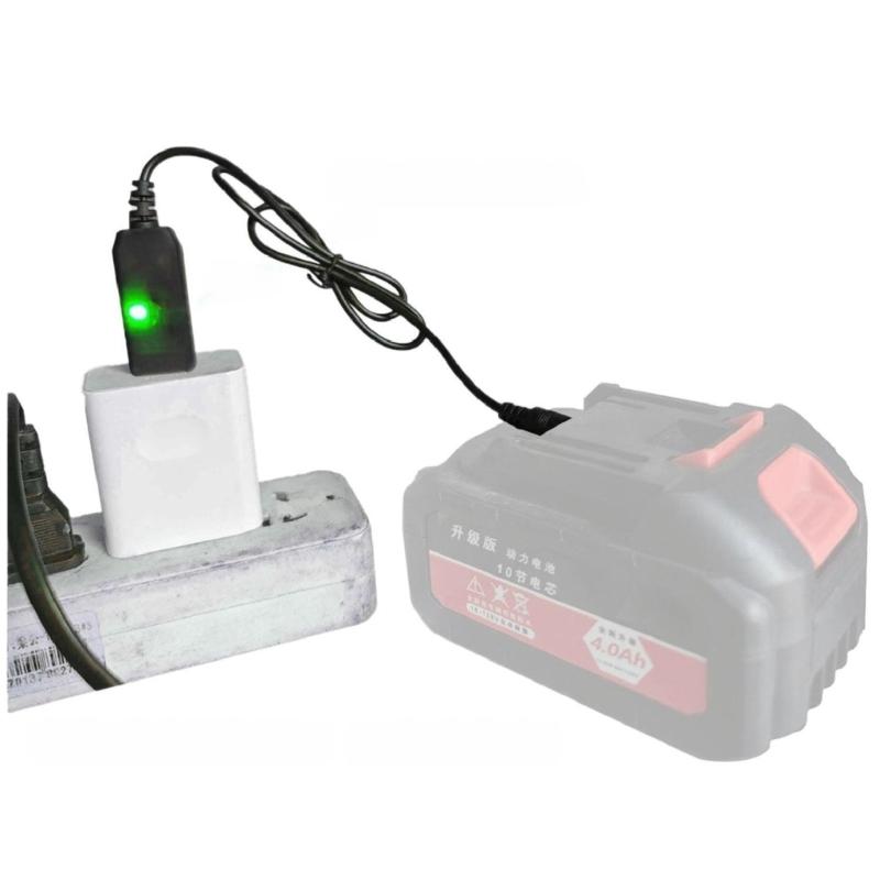 USB zu DC21V Adapterkabel 5V zu 21V Konvertierungs-Boost-Kabel zum Laden von 21V Batteriesystemen Hochwertige Kunststoffkonstruktion