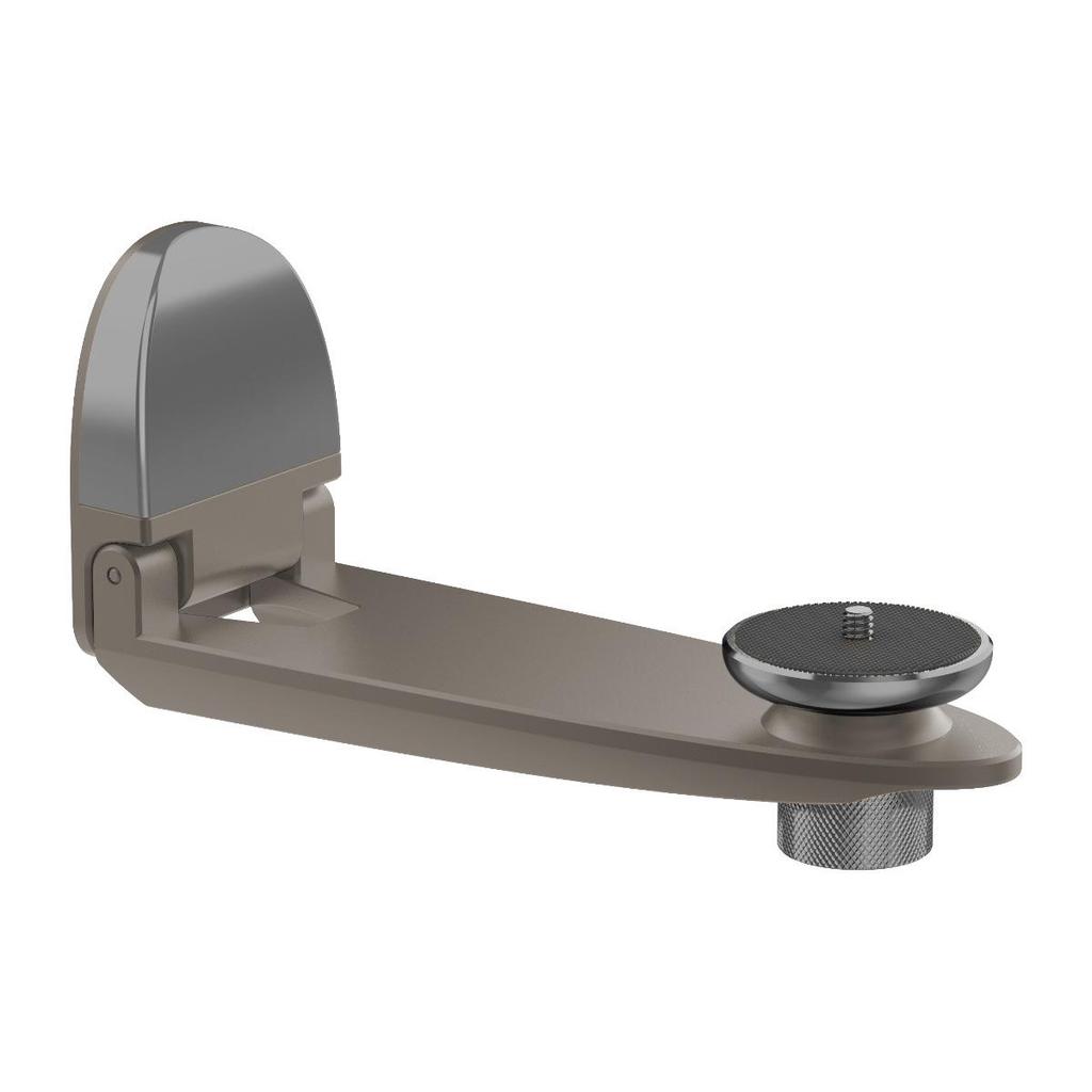 Aluminum Alloy Foldable Projector Wall Mount Bracket - Adjustable for Home or Hotel