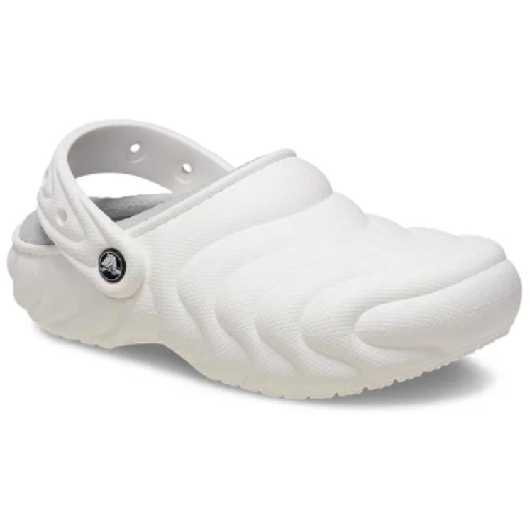 Crocs Classic Overpuff Lined Clog White Unisex Sneakers 210059-100