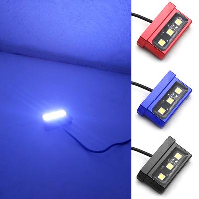 3 LED Motorcycle License Plate Light Decorative Lamp Universal For Honda Kawasaki Yamaha Suzuki Little Monkey