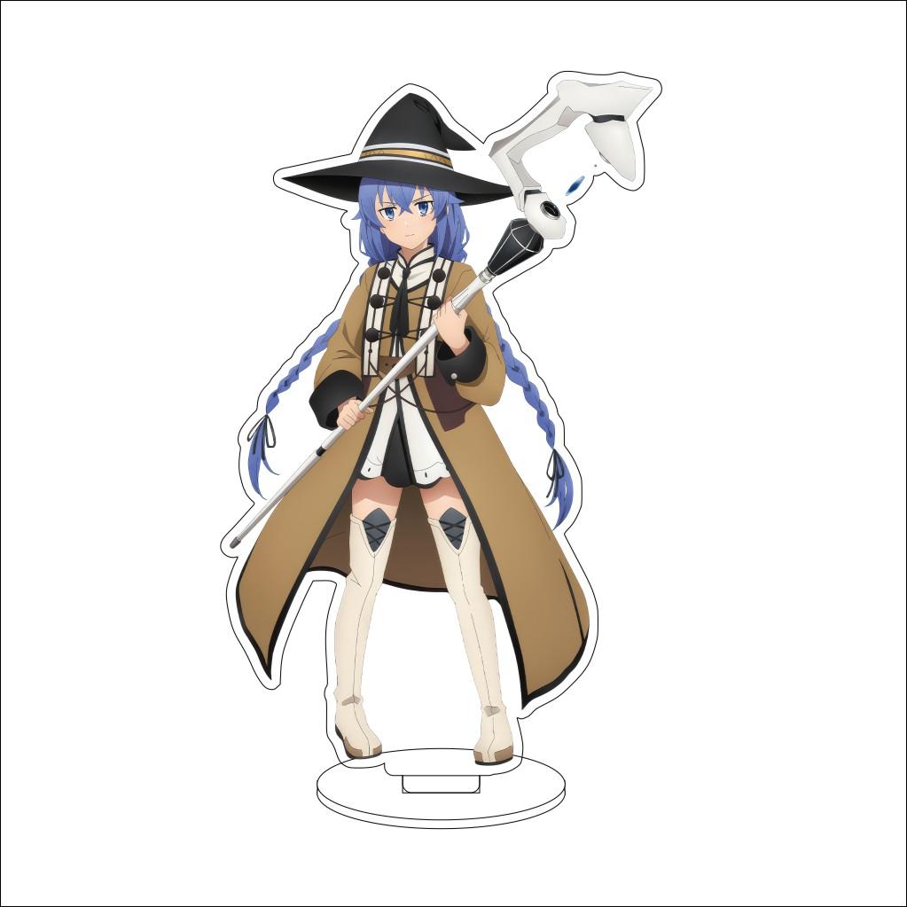 16CM Anime Mushoku Tensei: Jobless Reincarnation Cosplay Acrylic Stand Ornaments Roxy  Figure Stand Halloween Gifts