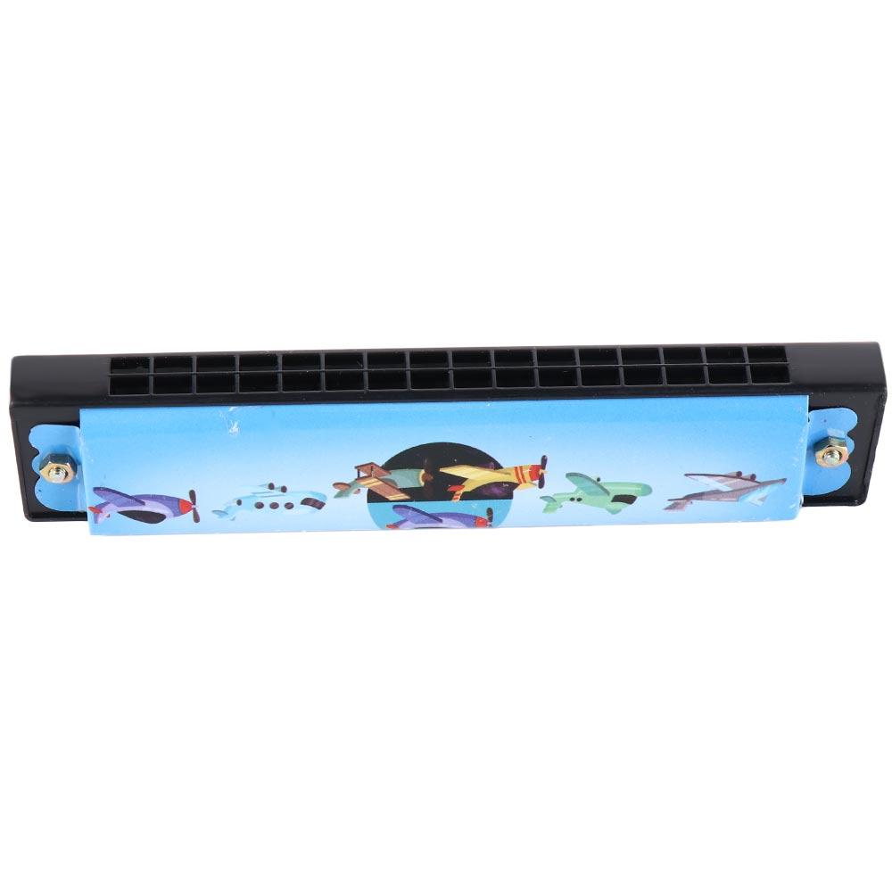 Metal 16 Holes Harmonica Educational Mouth Organ Painted Harmonica Teaching
