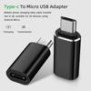 Adapter typu C USB C na kabel Micro USB Stop Micro USB męski na typ C żeński adapter konwerter złącze do tabletu telefonicznego