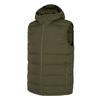 Gray Duck Down Breathable Hooded Sleeveless Down Vest Men Vest GT9208
