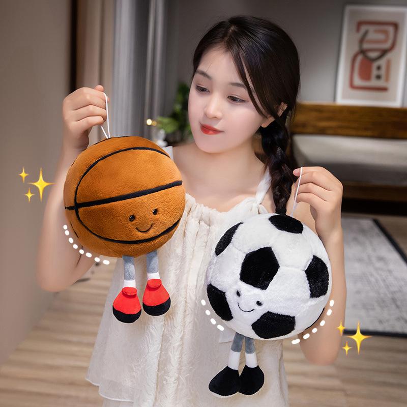 The Same Fun Jersey of The Star, Bear Doll, Basketball, Football Plush Toys, Sports Competition Gifts, Birthday Gifts