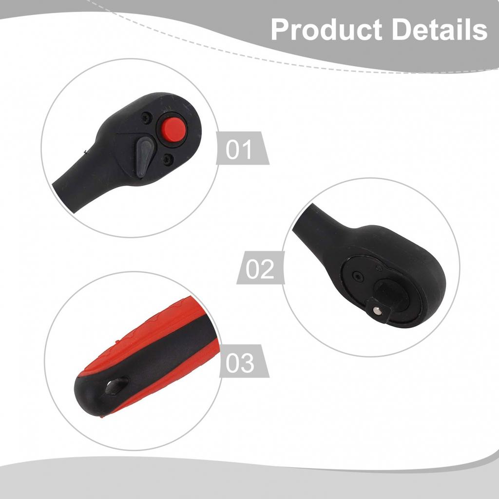 72 Tooth Ratchet Quick-Release Wrench Ratchet Wrench Set Efficient Loosening