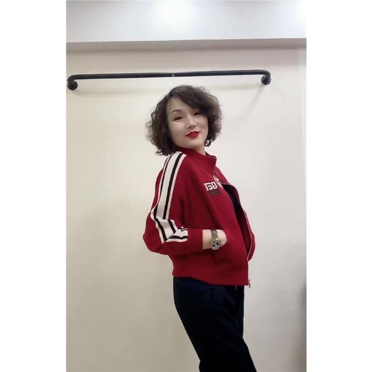 Trendy Short Jacket with Stand Collar for Women In Spring/Autumn Casual Wear