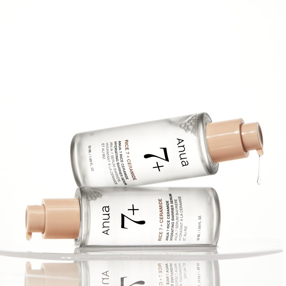 Anua 7 Rice Ceramide Hydrating Barrier Serum 50ml – Barrier Support, Deep Hydration, Korean