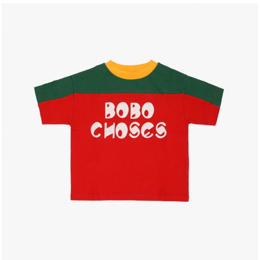 Bobo Choses Kids Color Block T shirT B225ac133