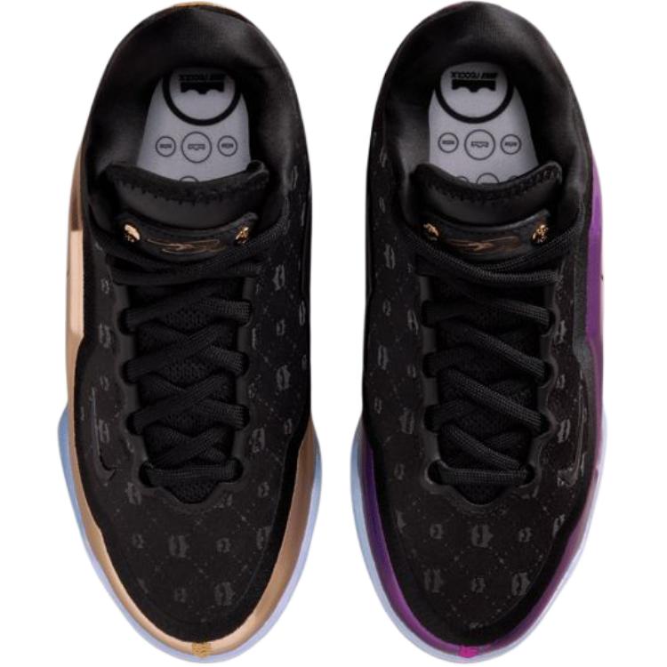 Nike LeBron XXIII GS Chosen One Kids Sneakers Black Metallic-Gold IQ6709-001