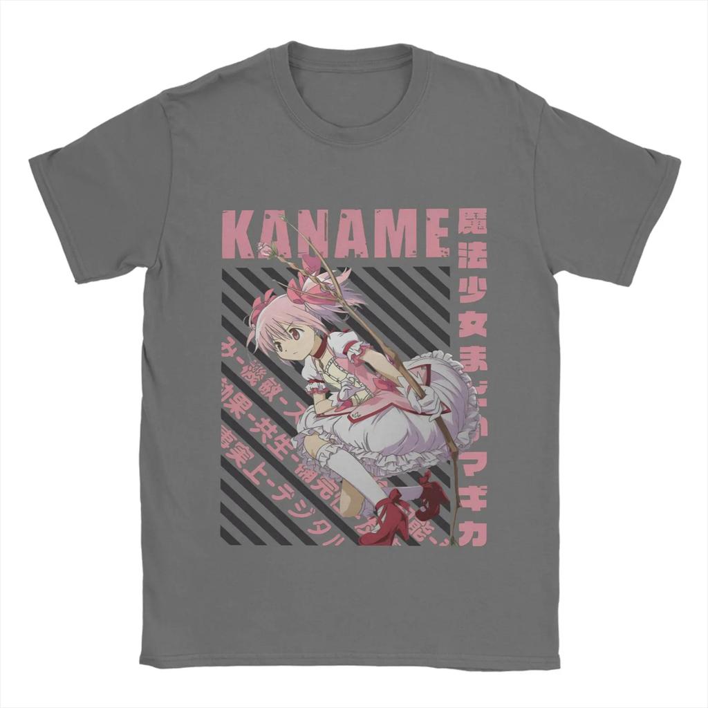 anime Puella Magi Madoka Magica graphic unisex shirt2026 Summer New 100Cotton High Quality fashion Long Short sleeve Tshirt
