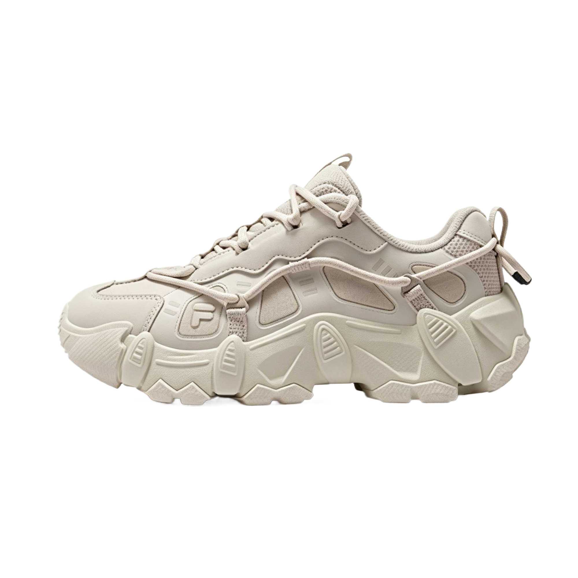 FILA Synthetic Leather, Textile Low top Chunky Sneakers Women s T12W621517ABT 35.5