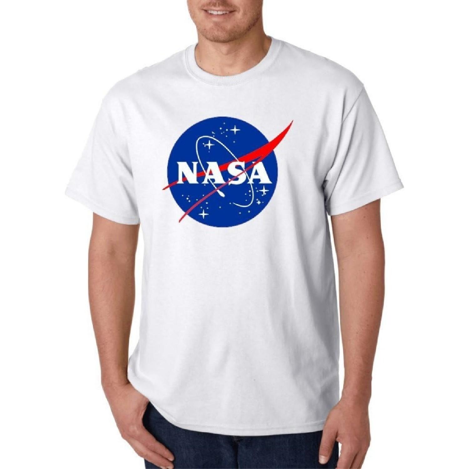 

Gildan NASA Meatball Logo White, Black Gray T-Shirts XXXXXL білий