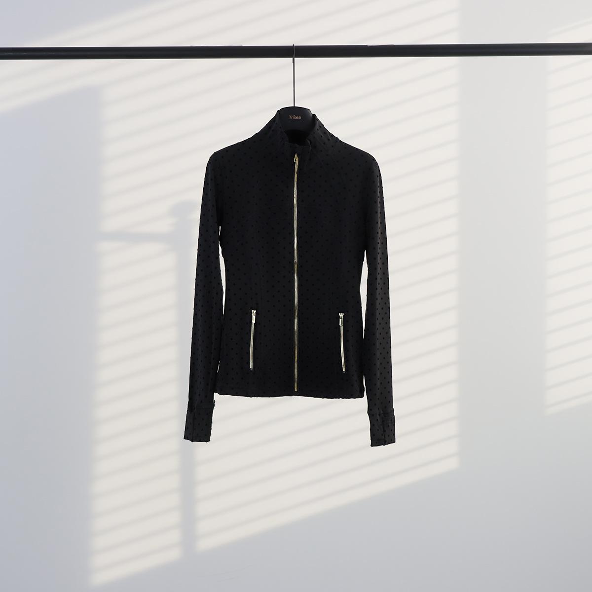 In-Stock LU Women s Slim-Fit Sports Yoga Jacket - Long Sleeve S