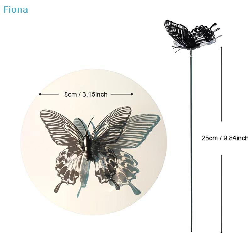 3D Hollow Butterfly Stakes, 10/30Pcs Waterproof Garden Ornaments, Floral Picks for Yard, Pot and Wedding Decoration