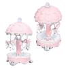 Luminous Carousel Music Box European Style Color Changing Carousel Music Box for Friends Spouse