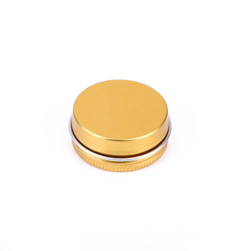 100 Pcs 15ml Aluminum Jar 15g Aluminum Tin Container Gold Color 15ml Cosmetic Jar