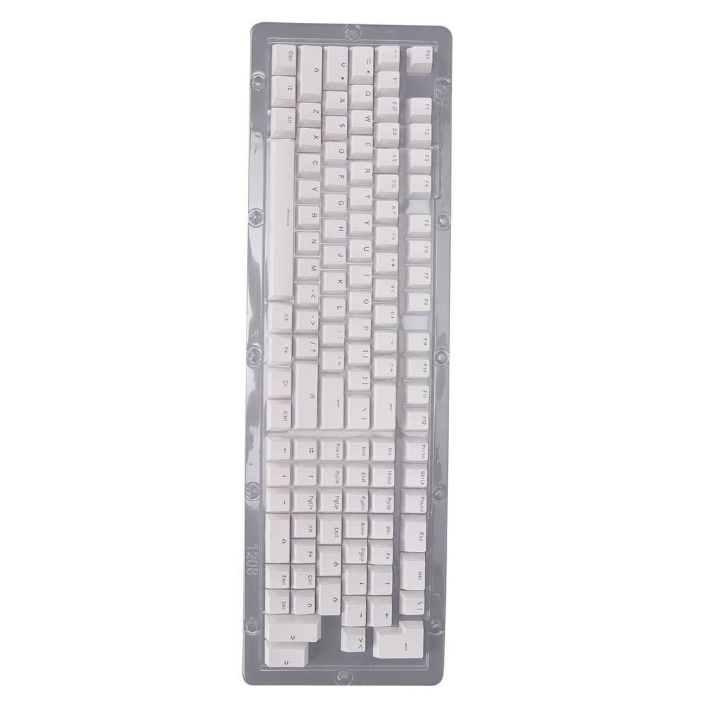 Tastenkappen 114 Tasten PBT OEM Höhe Zweifarbige Spritzguss Lichtdurchlässig Mechanische Tastatur