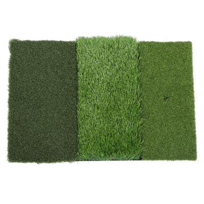 NBR Bottom PE Grass Portable Golf Hitting Practice Pad Multifunction Putting Mat Training Supplies