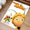 1pc Maya the bee Print Area Rug - Soft,Washable Non-Slip Indoor Mat for Office Chairs,Living Room,Home Office Decorative Rug