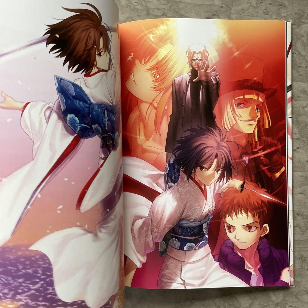 [USED] The Garden of Sinners Complete Art Book + Mirai Fukuin Extra...