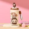 316 Stainless Steel Thermos Cup Cartoon Pattern Matra Cloth Coffee Cup Outdoor Portable Car Cup