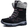 Northern winter velvet warm thick-soled snow boots cotton shoes high-top women's shoes thick-soled outdoor hiking shoes casual shoes