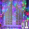 Xiaomi USB Curtain Lights - 8 Lighting Modes LED Fairy String Light for Christmas Halloween New Year Wedding Party Home Garden Decor