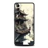 Japanese Landscape Phone Case For Samsung Galaxy S24 S23 S22 S20 Ultra S21 FE 5G S10 S9 Plus S10E S8 Soft Silicone Cover