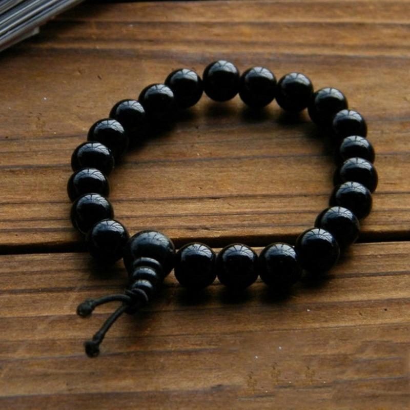 Agate Buddha Beads Bracelet for Men and Women Multi-color Bracelet Jewelry Exquisite Gift