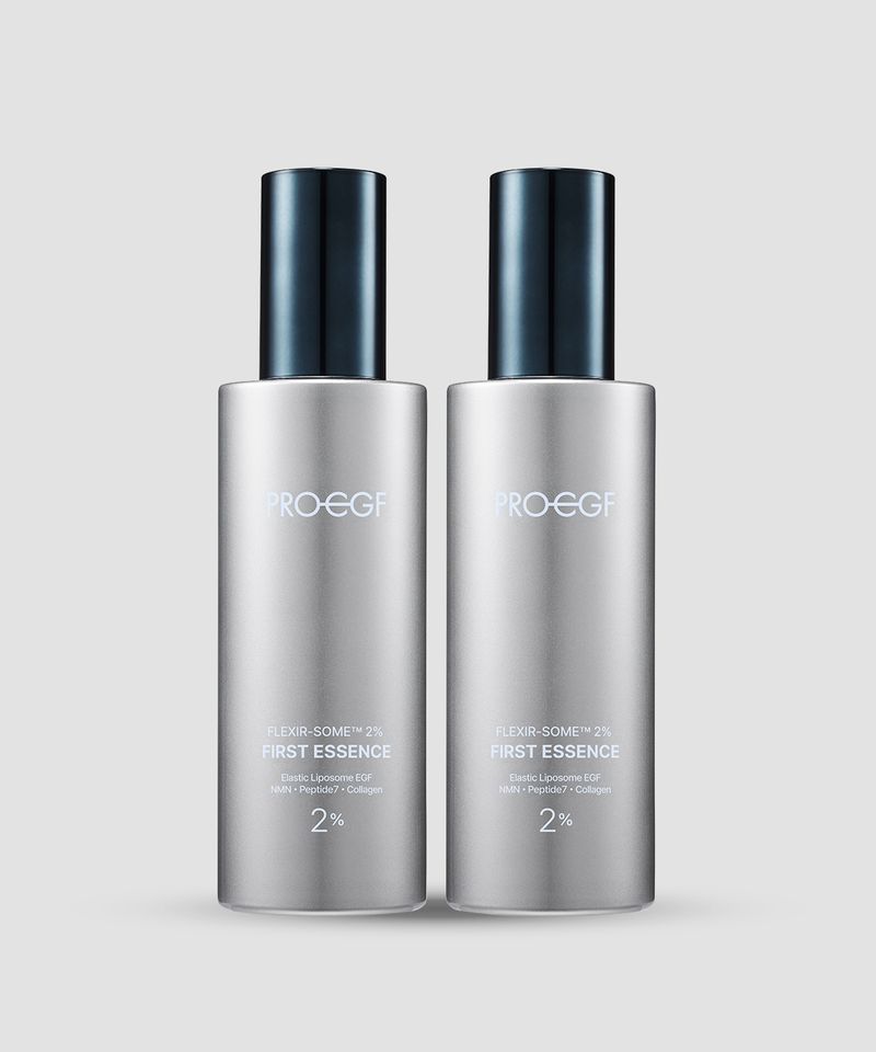 Derma Factory PRO EGF Flexiasome 2% First Essence 130ml 2 Pieces