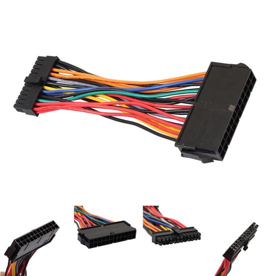 ATX Standard 24Pin Female To Mini 24Pin Internal Power Adapter Converter Cable