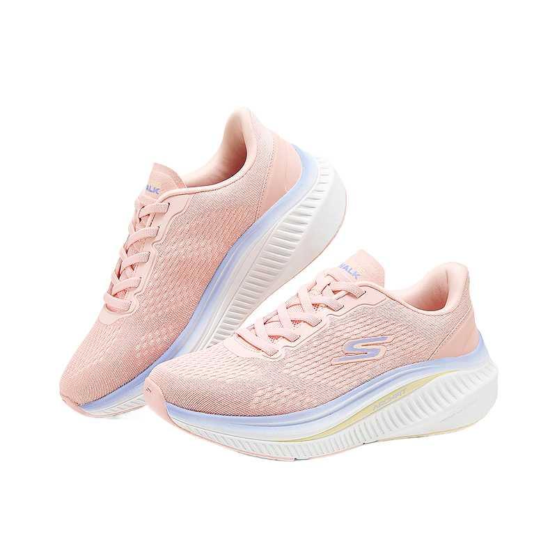 Skechers Go Walk Comfortable Durable Low Top Running Shoes Women Sneaker Light-Pink 125581-LTPK