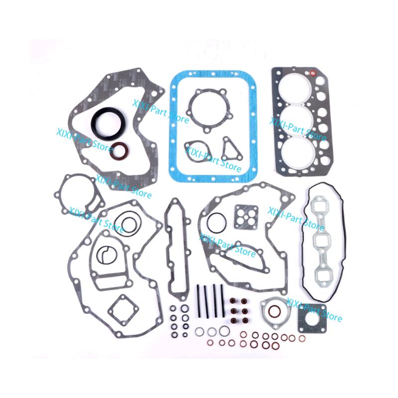 S4L Full Gasket Kit Set & Piston Ring 78*2.5HK+2+4mm For Mitsubishi Engine Cylinder Head Gasket Overhaul Rebuild Kit