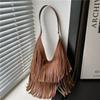 Personalized Shoulder Bag Women's Summer New Women's Large-capacity Tassel Fashion Trend Portable Underarm Bag